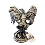 Royal Soaring Eagle Sculpture with Spread Wings - Side Angle Profile