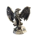 Royal Soaring Eagle Sculpture with Spread Wings - Display Perspective / Detail View
